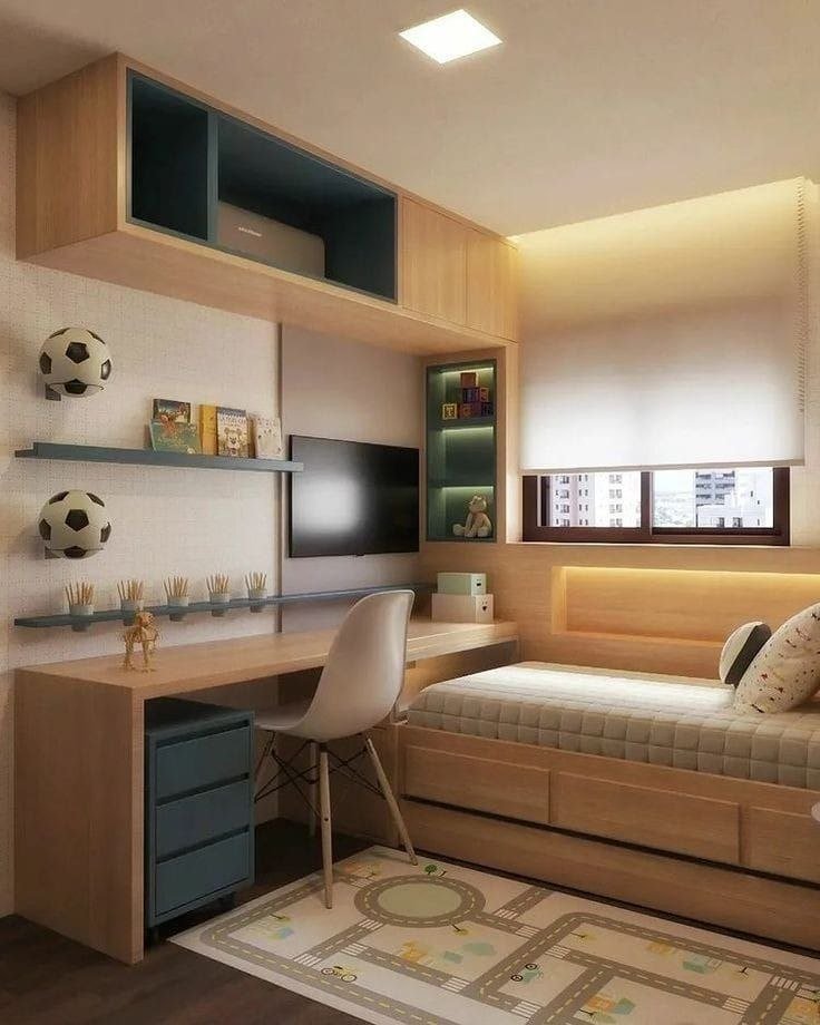Modern Study Bedroom